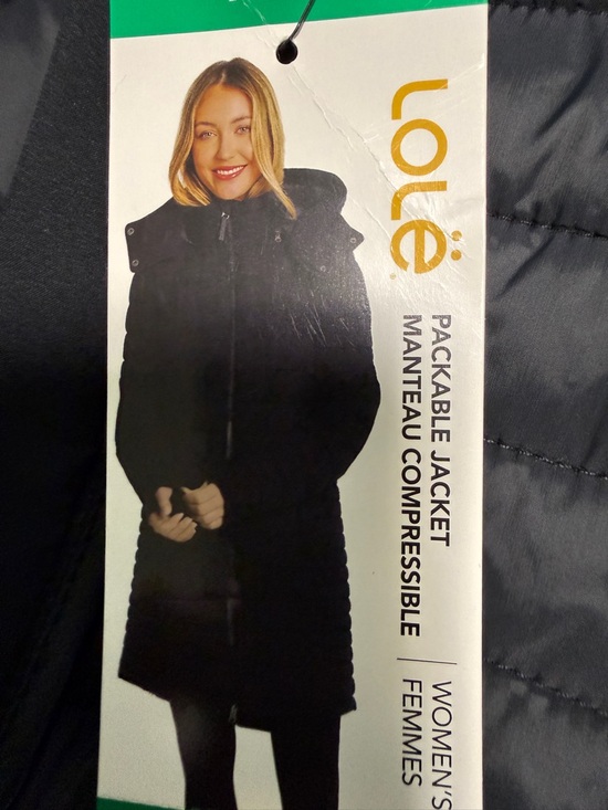 Lole Black Quilted Hooded Puffer Coat - Picture 2 of 10